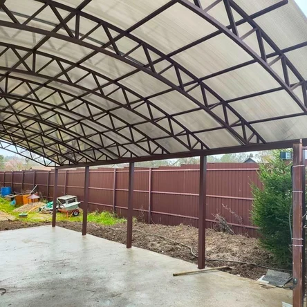 Металлические навесы в Москве и области