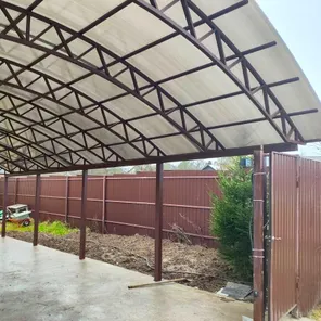 Металлические навесы в Москве и области